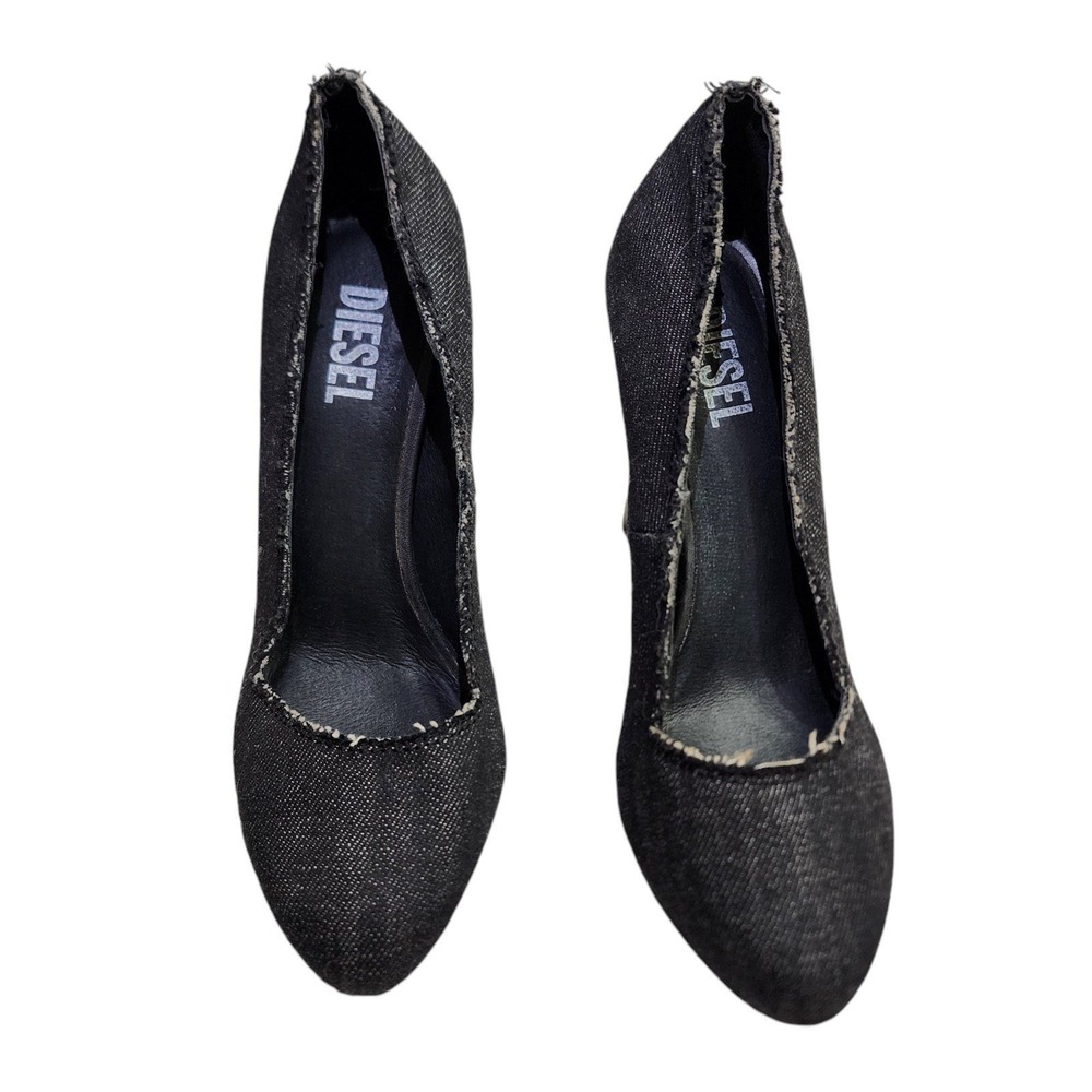Diesel Black Heels
